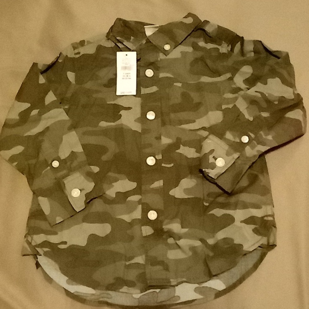 Gap button up 2t